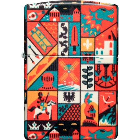 Zippo 2024 Zippo Mythological Design, 540 Matte ZIP-48786